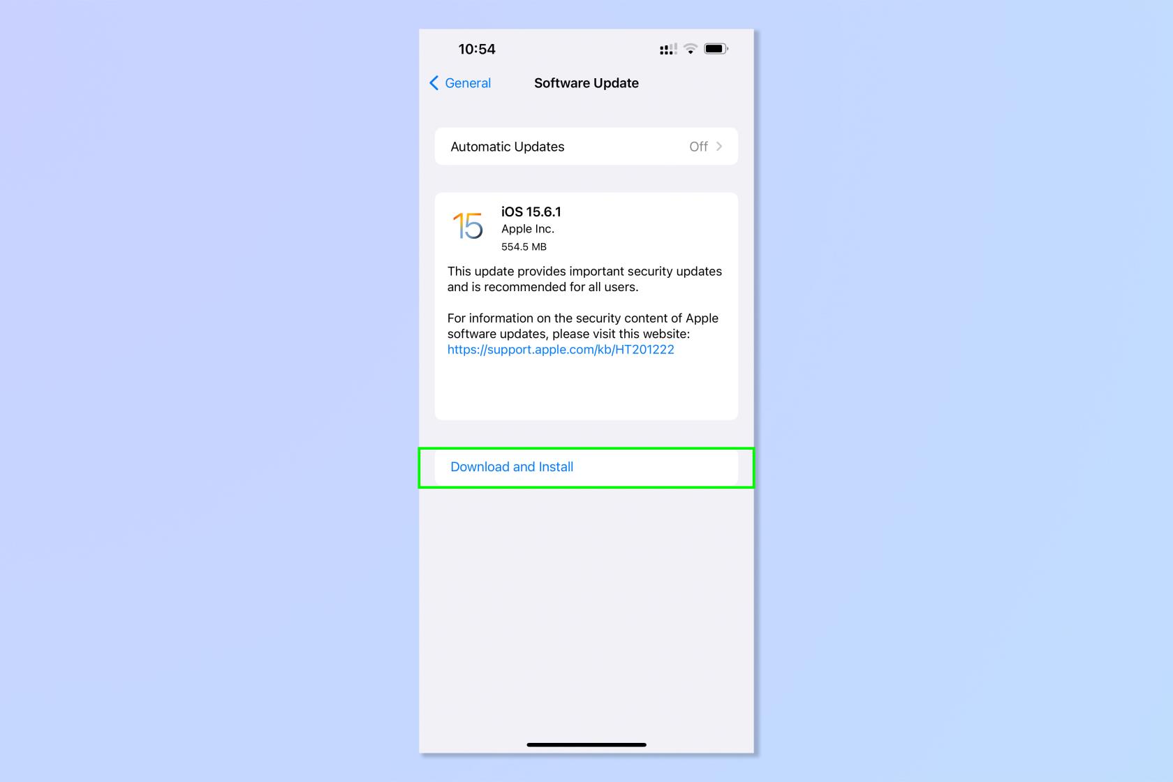 iPhoneをアップデートする方法