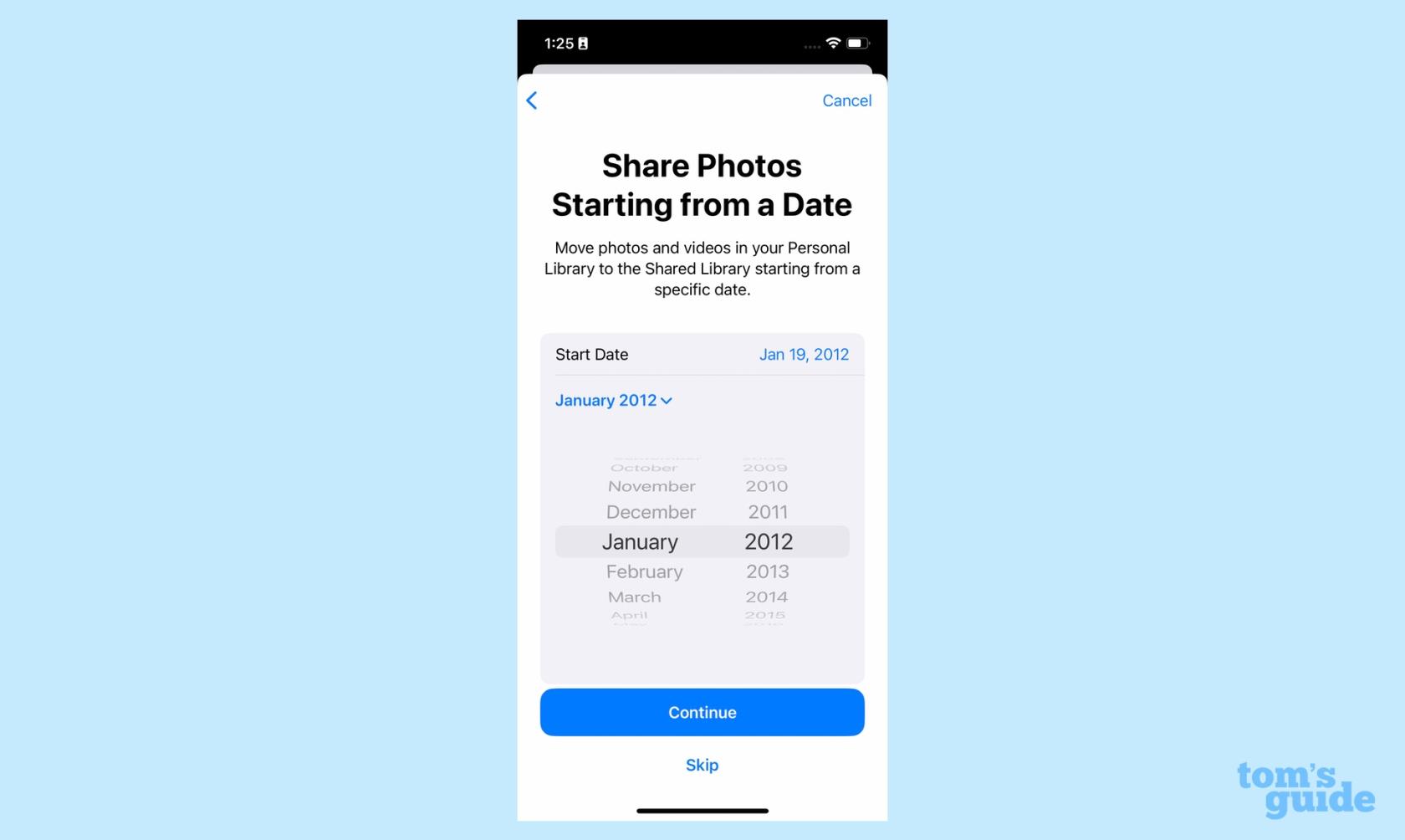 iCloud共有フォトライブラリを設定する方法