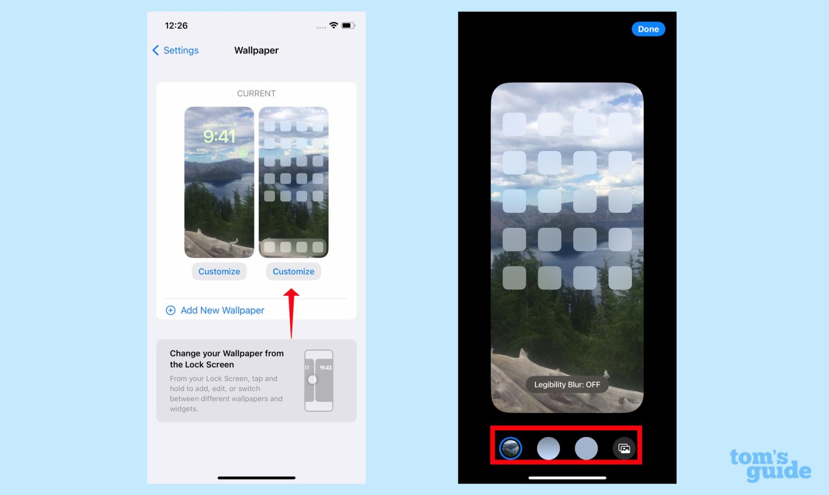 iOS 16でiPhoneのロック画面をカスタマイズする方法