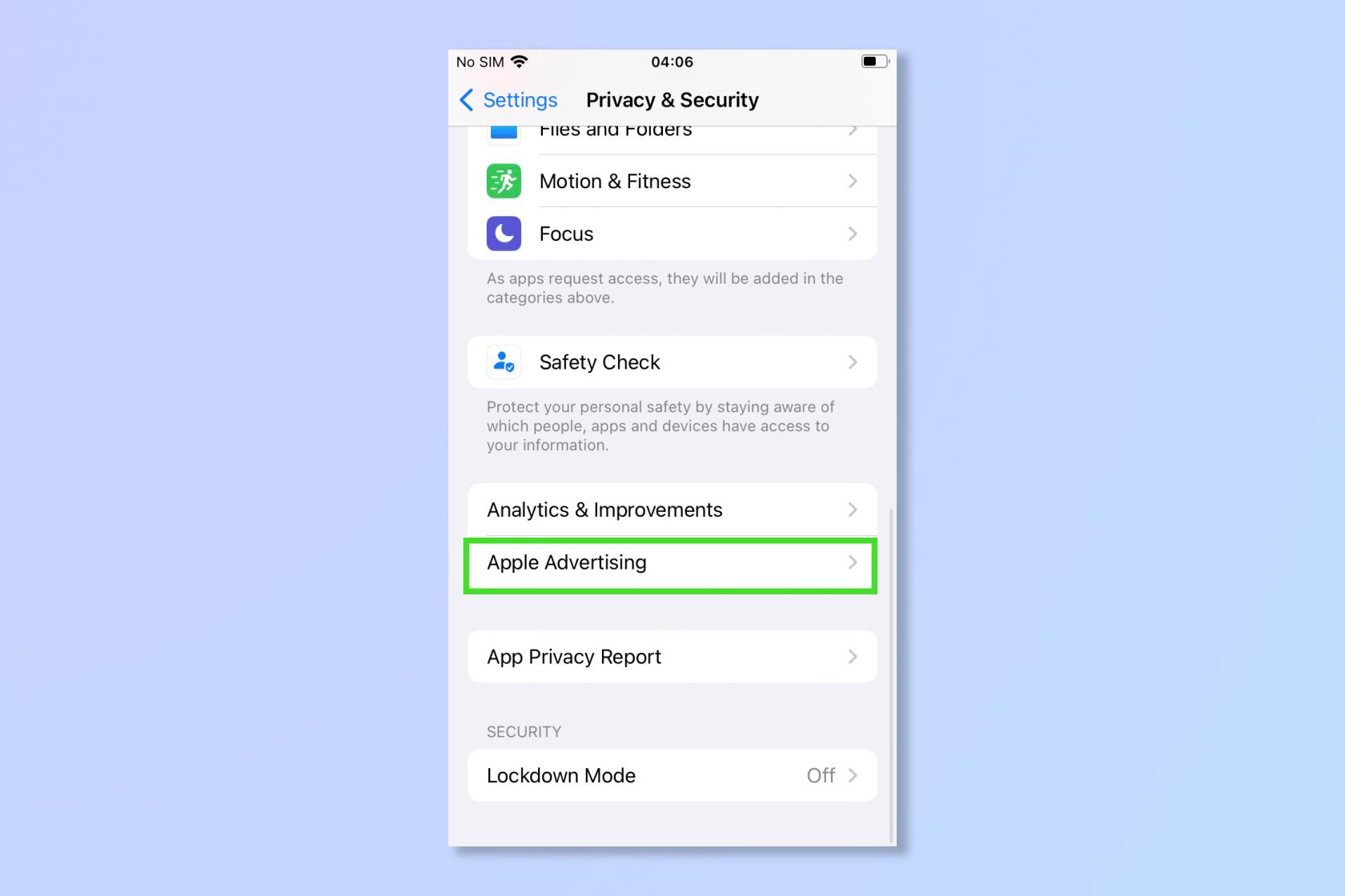 パーソナライズされた iPhone 広告はプライバシーを危険にさらす可能性があります - この機能を無効にしてください