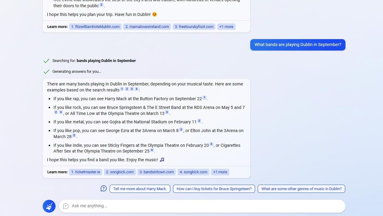 ChatGPT で新しい Bing を使用する方法と、それを使用して何ができるか