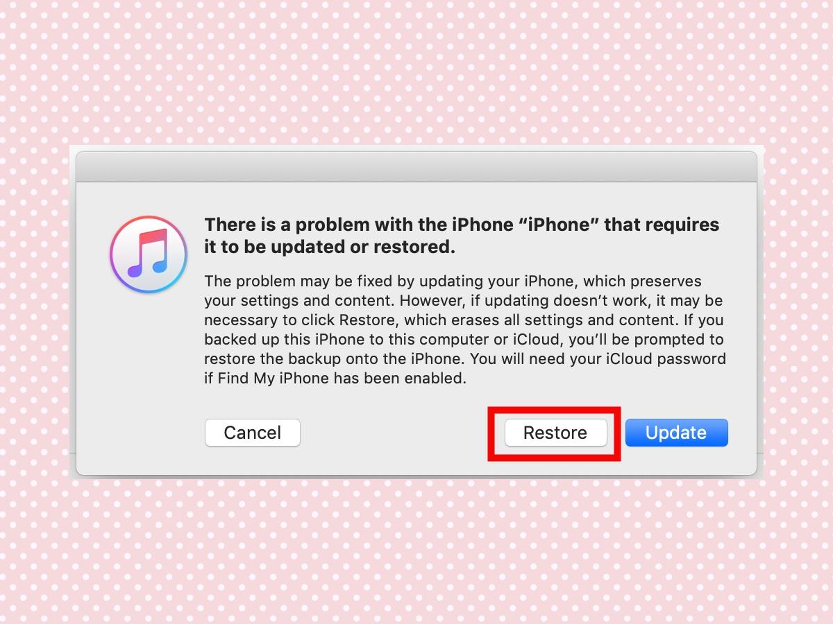 iPhone が無効になった場合の対処方法
