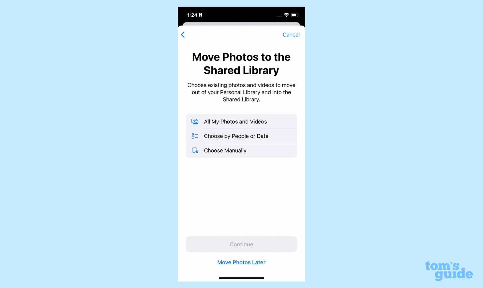 iCloud共有フォトライブラリを設定する方法