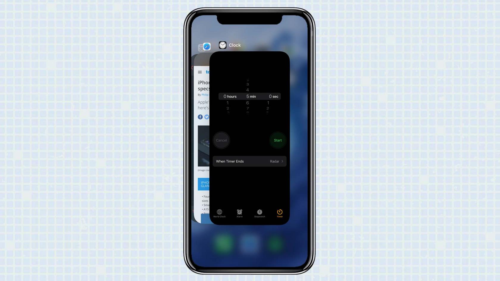 iPhoneでアプリを終了する方法