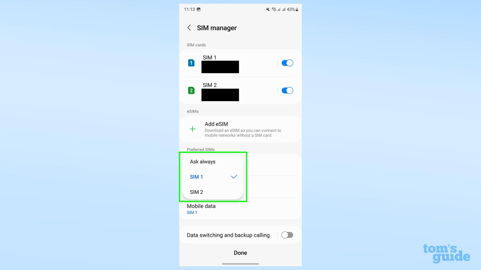 Samsung Galaxy S23 でデュアル SIM を使用する方法
