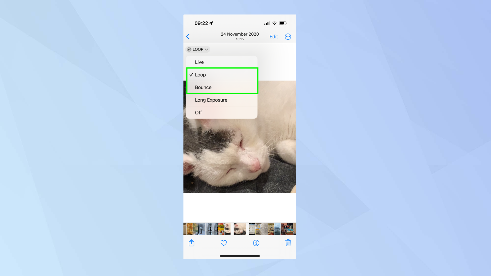 iPhoneでGIFを作成する方法