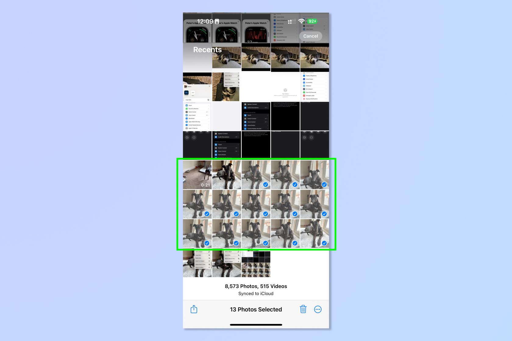 iOS 写真で編集内容をコピーして貼り付ける方法