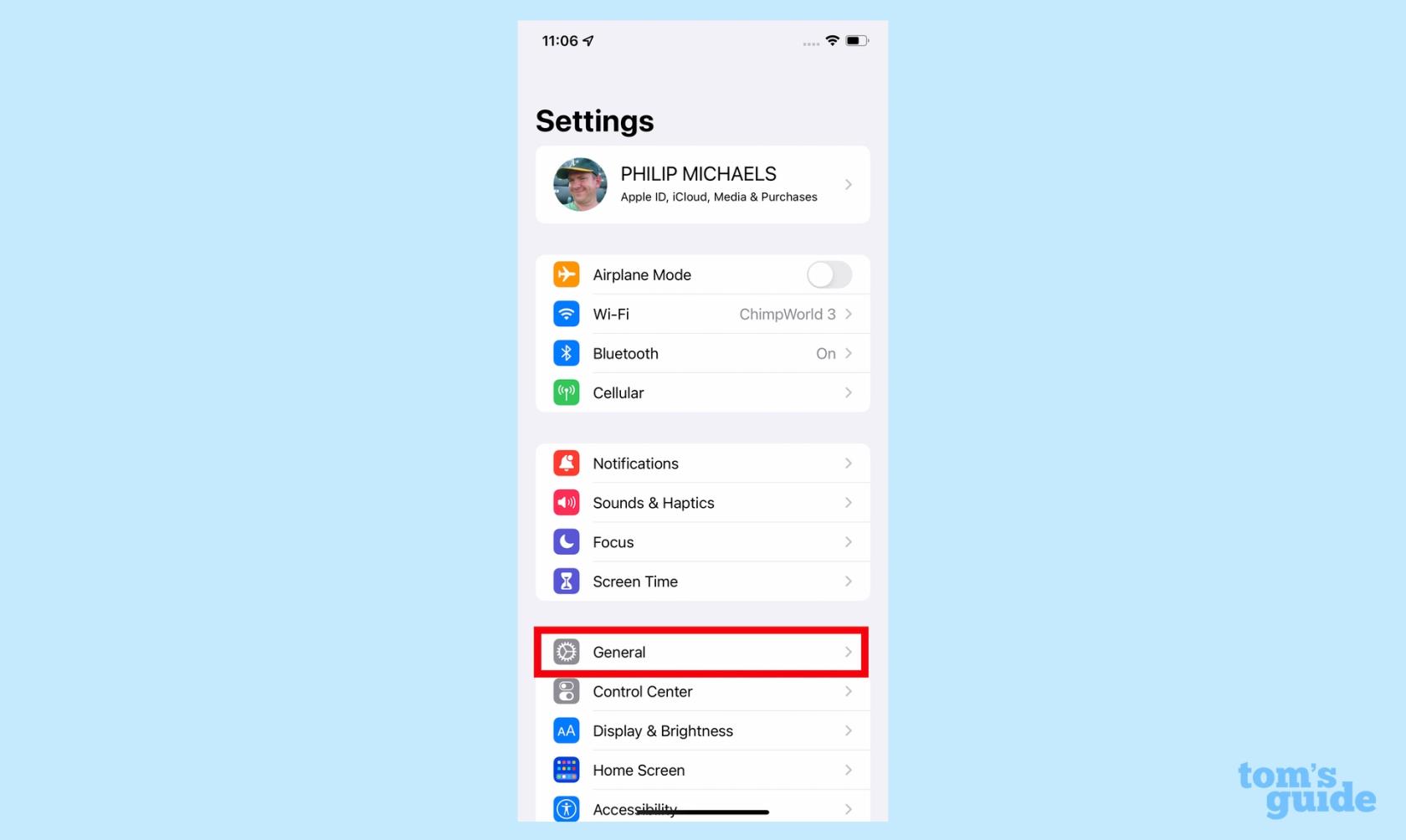 iOS16のダウンロード方法