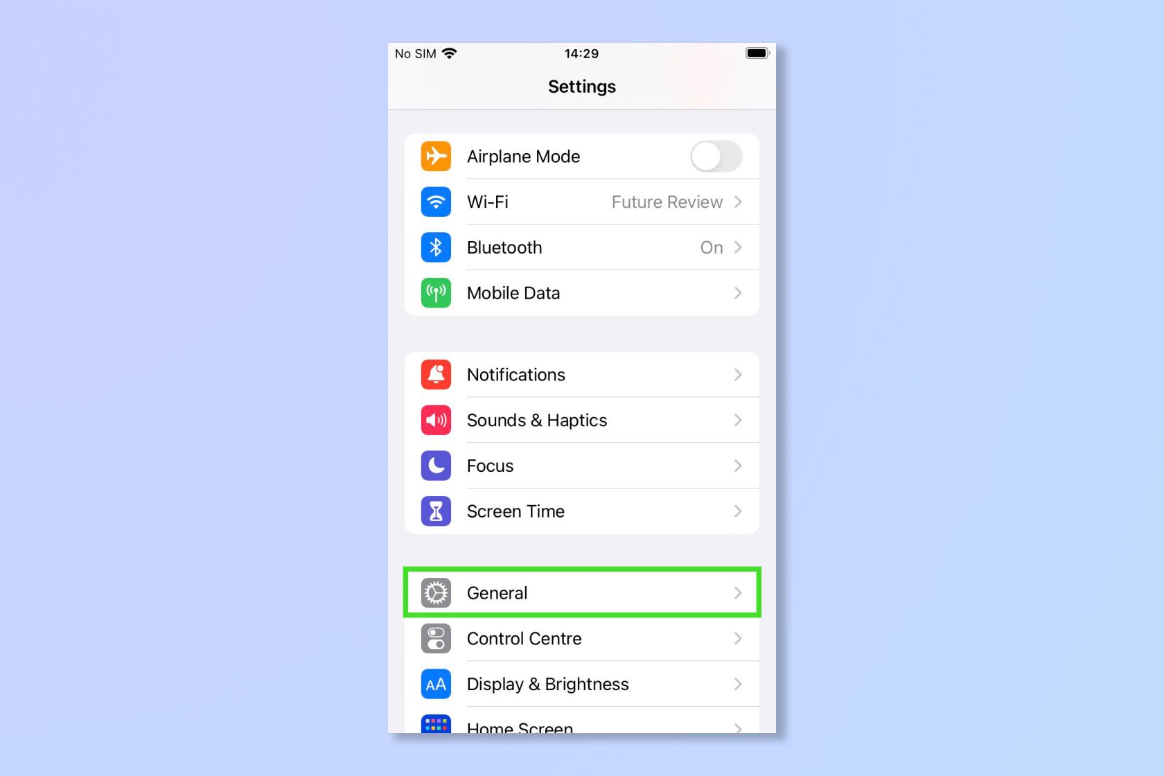 iPhoneの時刻を変更する方法