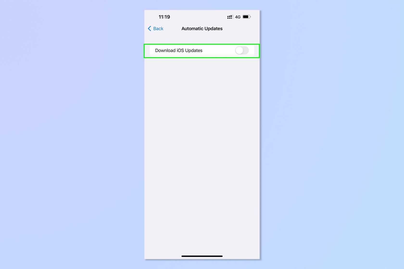 iPhoneをアップデートする方法