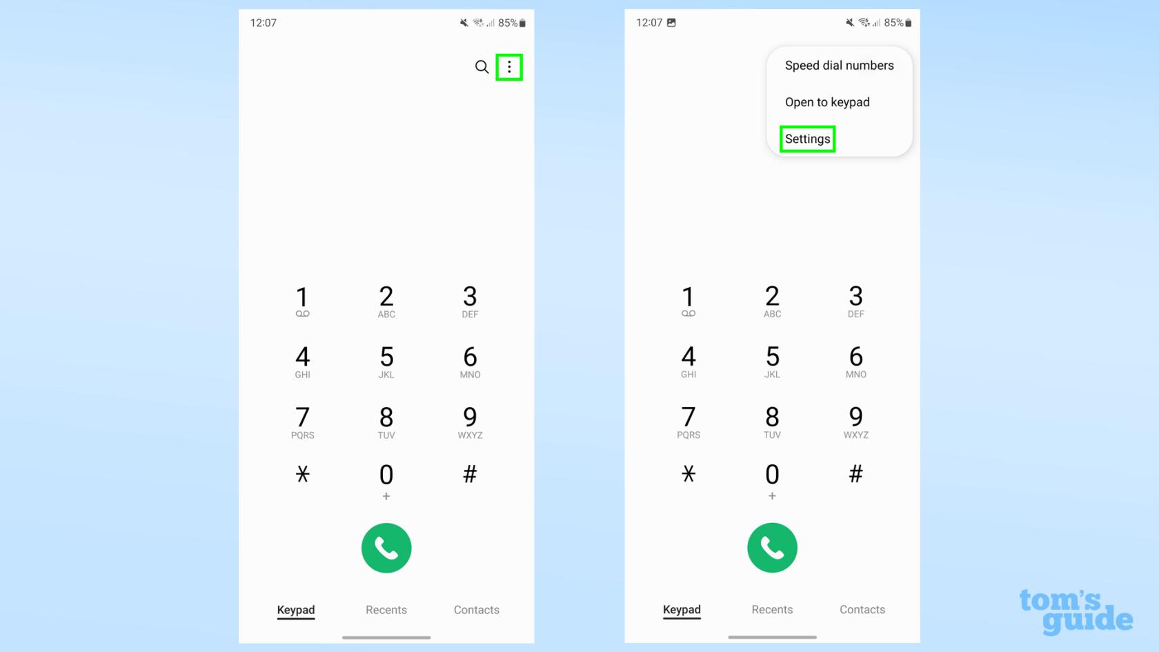 Samsung Galaxy S23 で Bixby テキスト通話を使用する方法