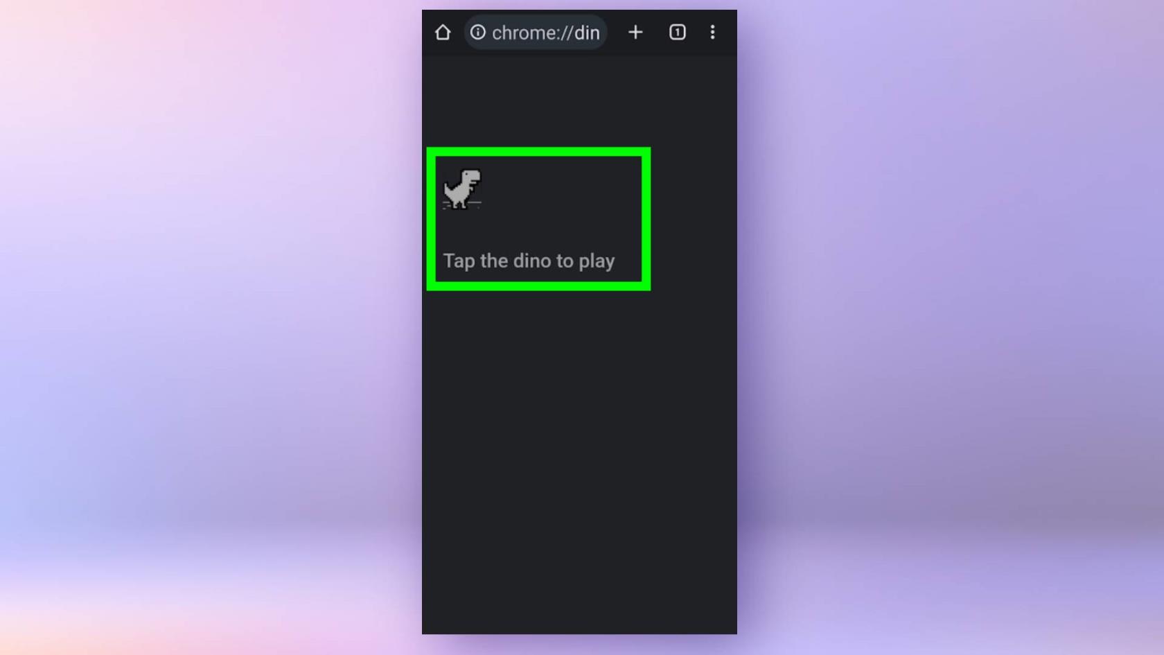 Chrome 恐竜ゲーム ウィジェットを Android に追加する方法