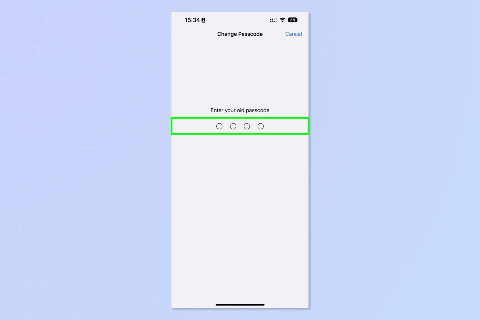 iPhoneのパスコードを変更する方法
