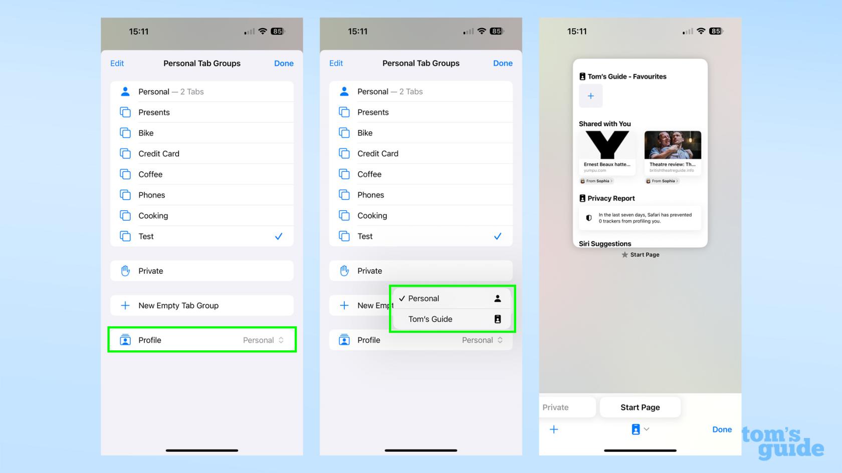 iOS 17 の Safari プロファイルは大きな変革をもたらします - 設定方法は次のとおりです