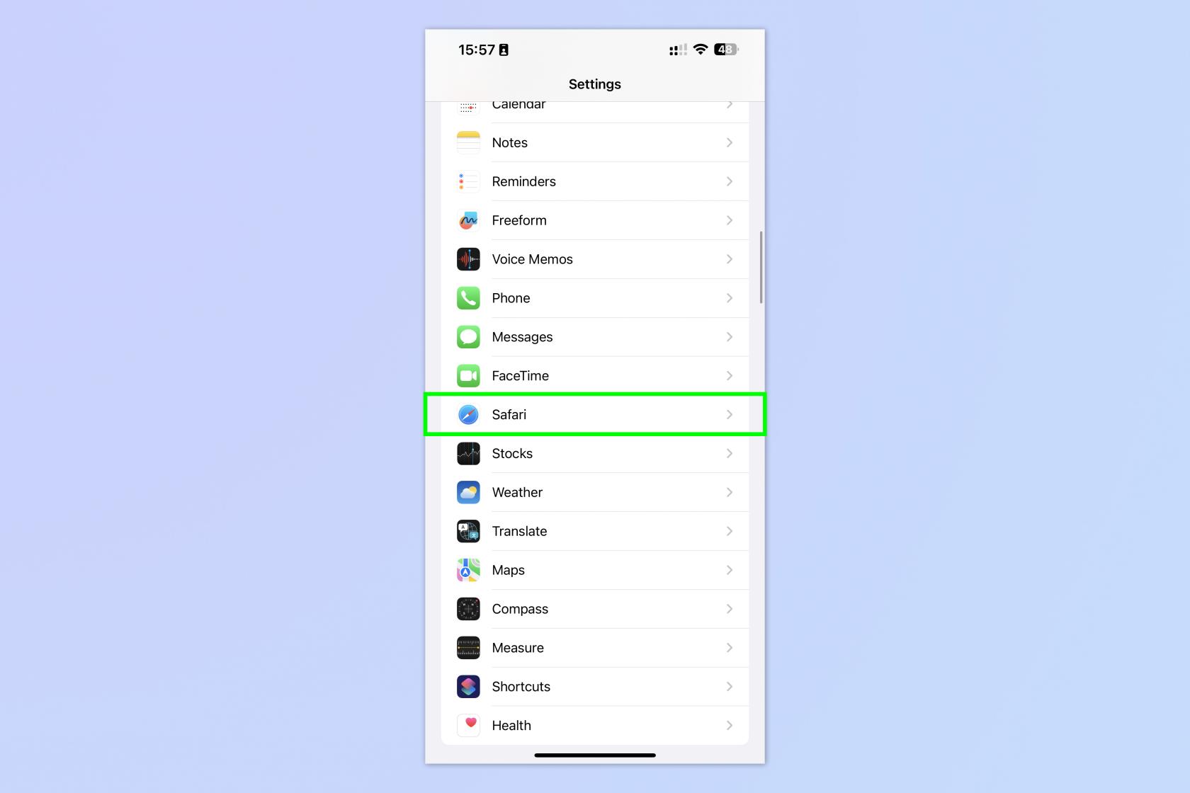 iOS Safari リーダー モードの使用方法