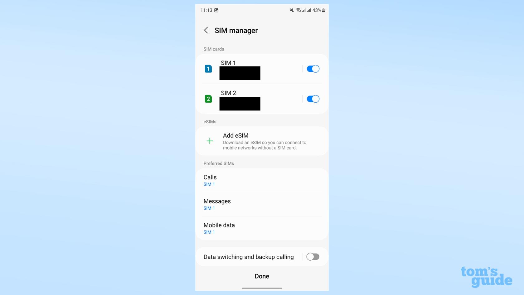 Samsung Galaxy S23 でデュアル SIM を使用する方法