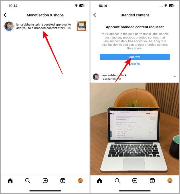 Instagramの投稿、リール、ストーリーに有料パートナーシップラベルを追加する方法