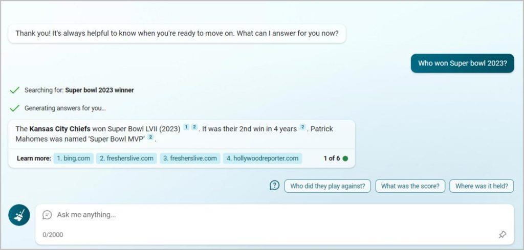 新しい AI Bing Chat が ChatGPT よりもできる 10 のこと