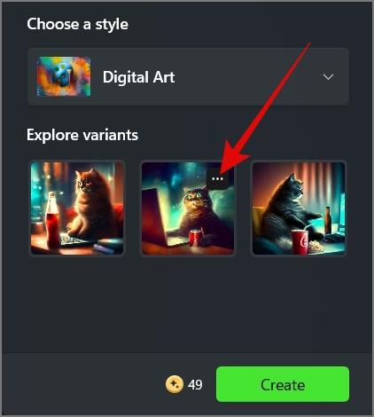 Windows 11 のペイントで AI 画像を作成する方法
