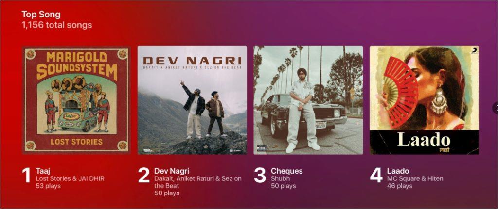 Apple Music リプレイを見つけて共有する方法