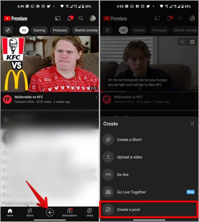 YouTube で画像を使用したコミュニティ投票を作成する方法
