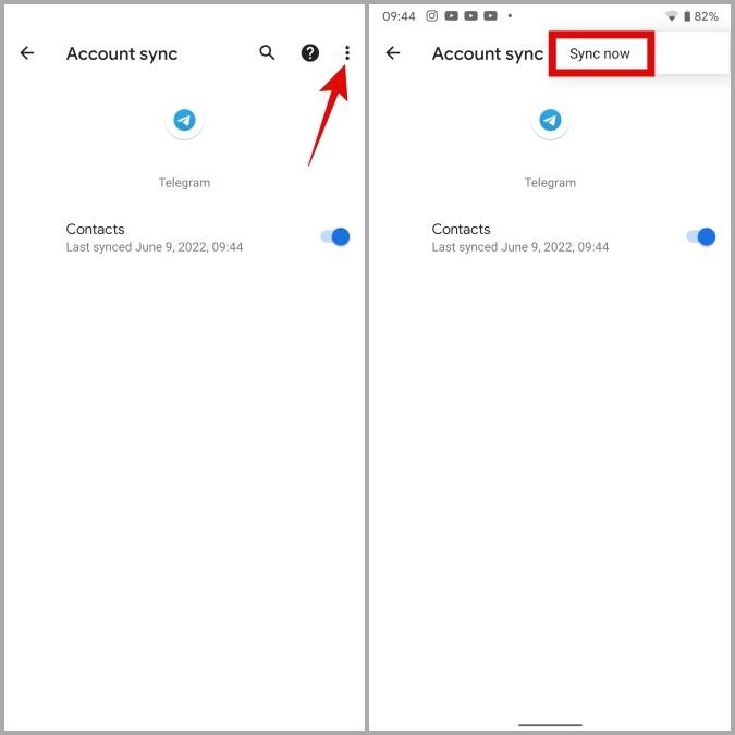 Android と iPhone で Telegram が連絡先を同期しない場合の 7 つの修正