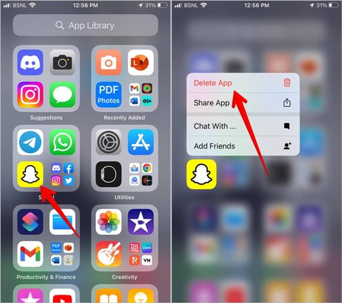 Android または iOS でアプリを再インストールするとどうなるか