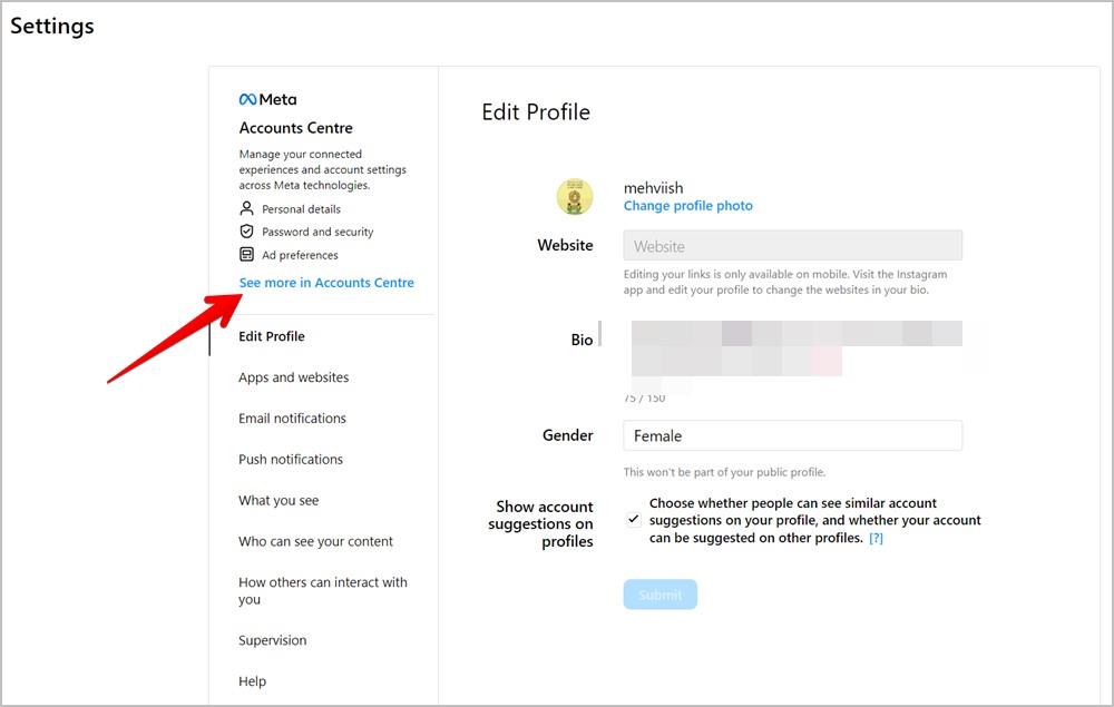 Instagramアカウント、プロフィール、またはストーリーにメールを追加する方法