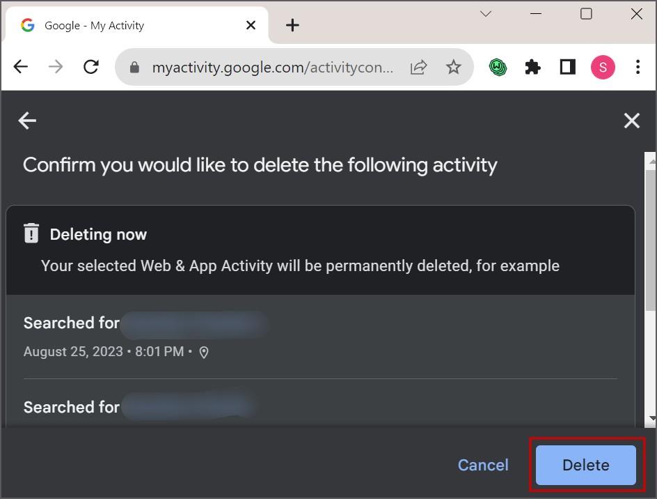 Google 検索履歴を表示および削除する方法