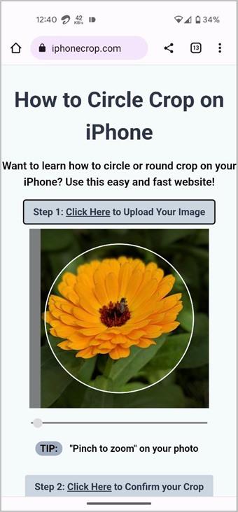 iPhone と Android で写真を円形に切り抜く 3 つの方法