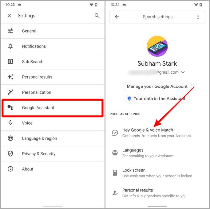 Android スマートフォンで Hey Google が機能しない場合のトップ 14 の修正