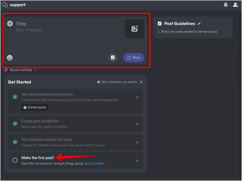 Discord でフォーラム チャネルを作成、設定、使用する方法
