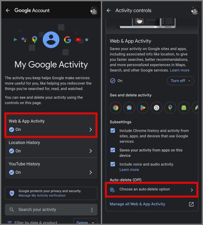 すべての Google アクティビティにアクセスして削除する方法