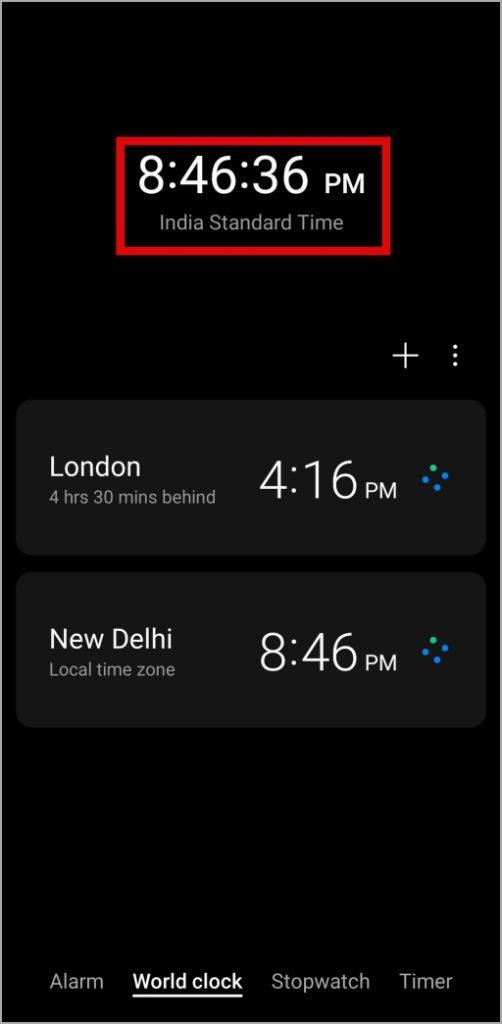 AndroidとiPhoneの時計に秒を表示する方法