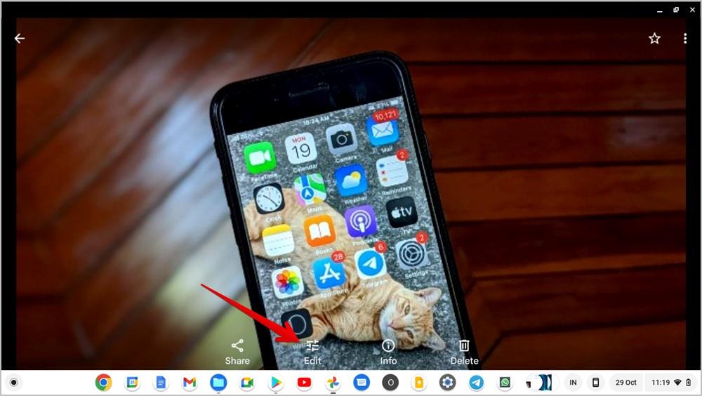 Chromebook で写真またはスクリーンショットを編集する方法