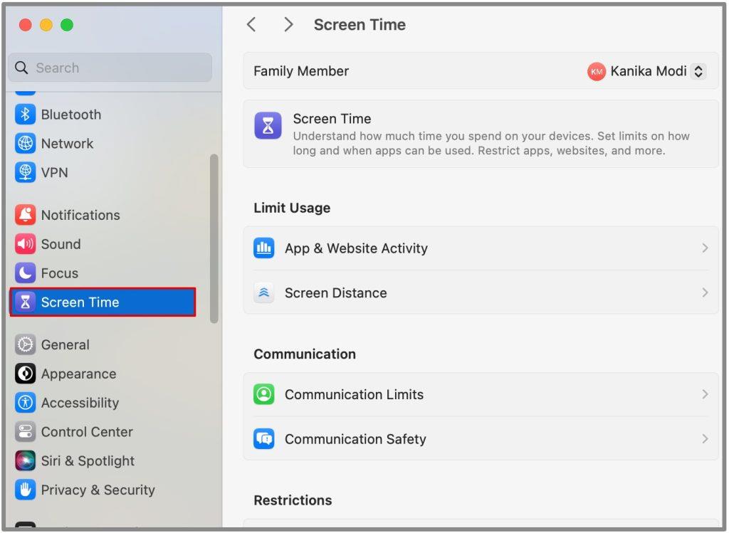 MacBookでペアレンタルコントロールを設定する方法