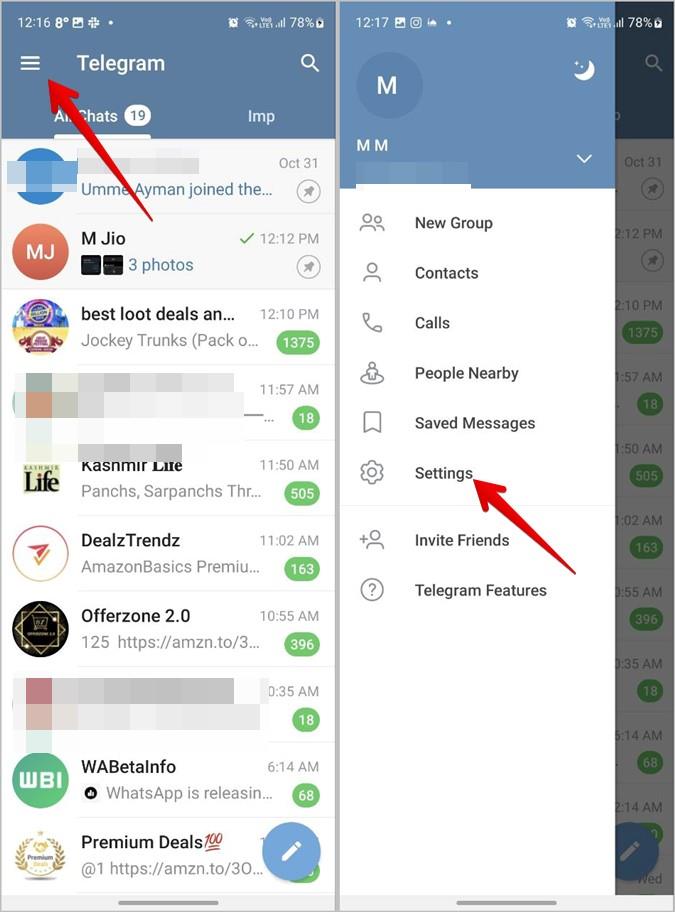 Telegram から複数の写真やビデオをダウンロードする方法