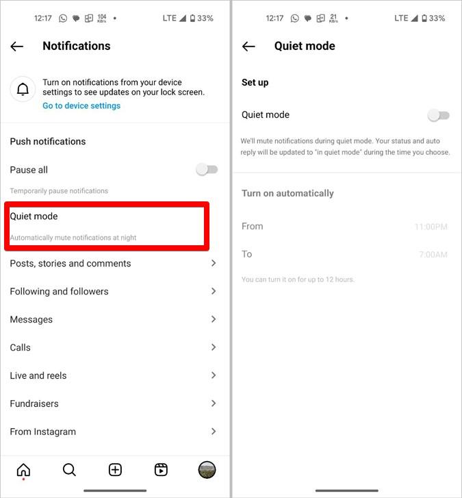 Instagramのサイレントモードとは何ですか、そしてそれをオンまたはオフにする方法