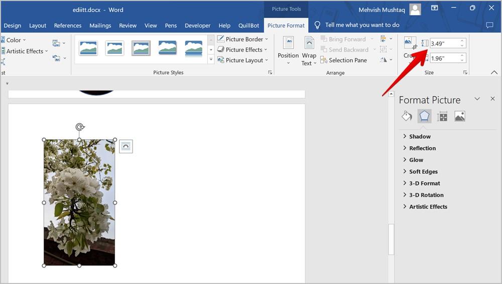 Word 文書で画像やスクリーンショットを編集する 15 のヒント