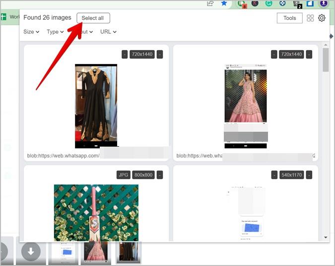 WhatsAppから複数の写真やビデオをダウンロードする方法