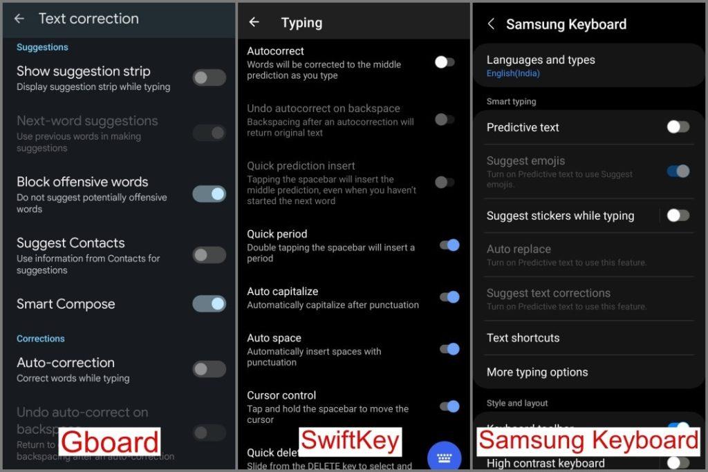 Androidキーボードから学習した単語を削除する方法