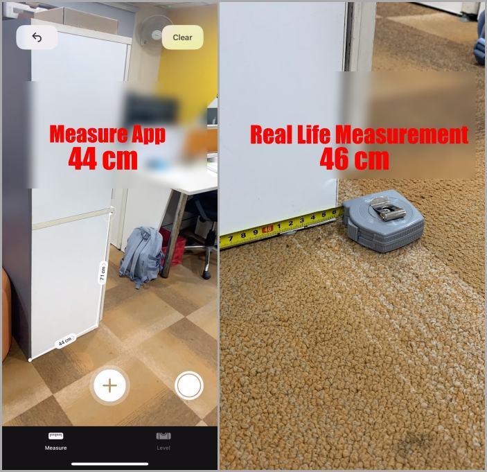 測定アプリを使ってiPhoneで測定する方法
