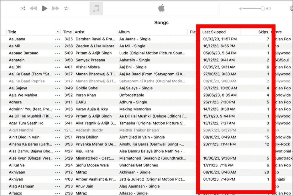 How Many Times I Listened to a Song on Apple Music