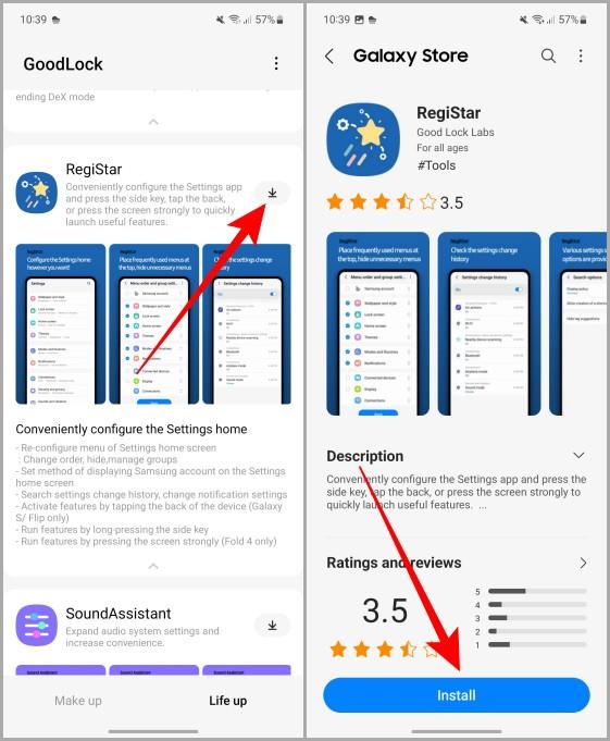 Samsung Galaxy スマートフォンでダブルおよびトリプル バック タップを有効にする方法