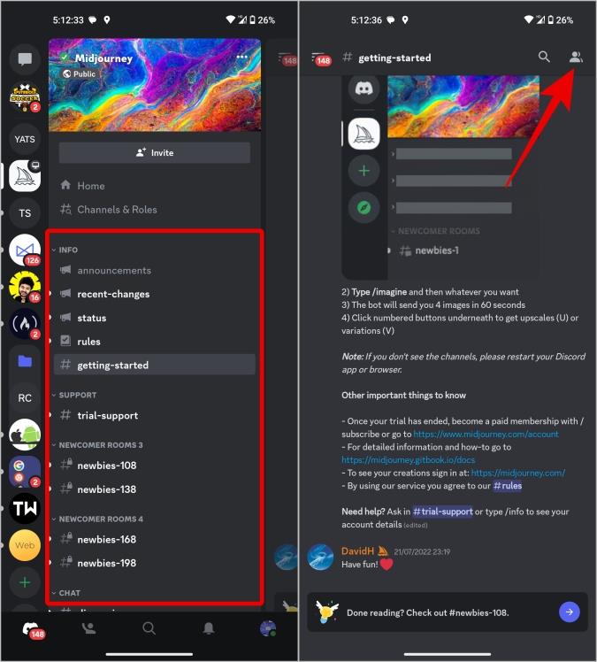 Discordサーバーのサイドバーでチャンネルを非表示にする方法