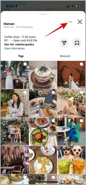 Instagramの地図機能の使い方
