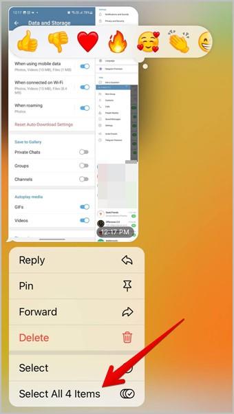 Telegram から複数の写真やビデオをダウンロードする方法