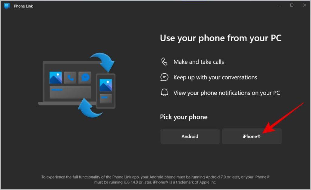 iPhoneをWindows 10/11 PCにリンクする2つの方法