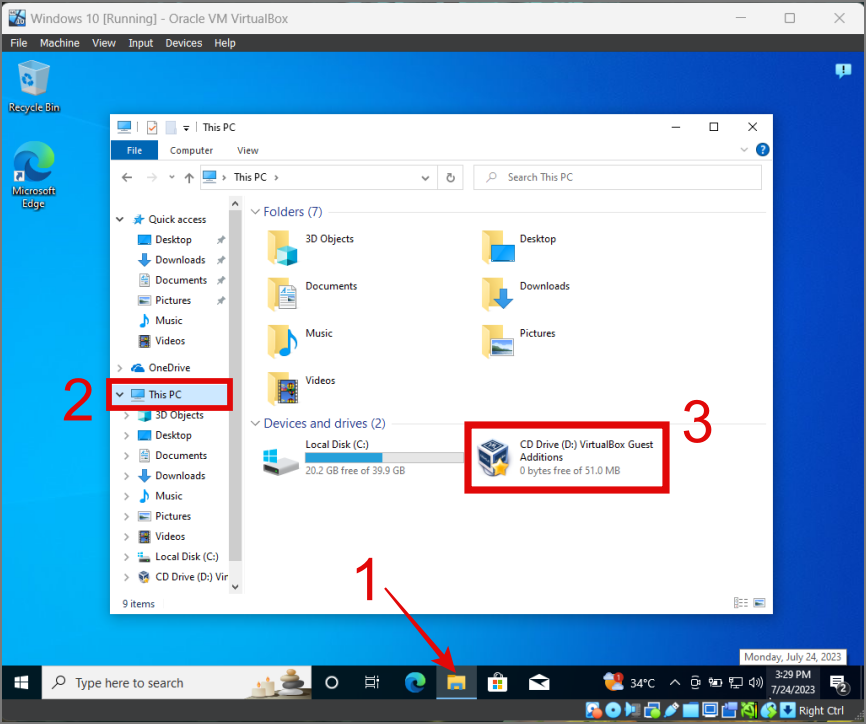 VirtualBoxで共有フォルダーを作成する方法