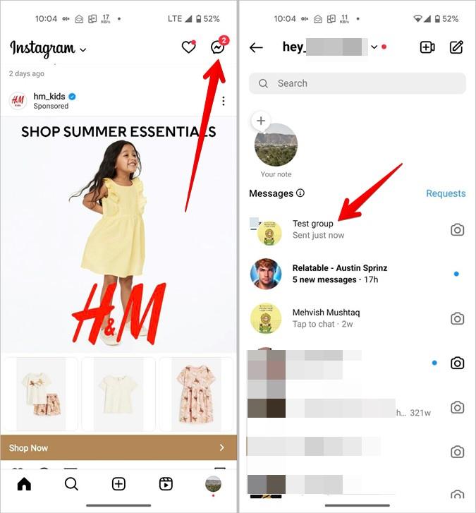 Instagram グループチャットから誰かを退出、削除、または削除する方法